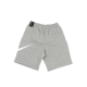 pantalone corto tuta felpato uomo sportswear club DK GREY HEATHER/WHITE/WHITE