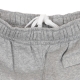 pantalone corto tuta felpato uomo sportswear club DK GREY HEATHER/WHITE/WHITE