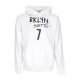 felpa cappuccio uomo nba city edition fleece hoodie no 7 kevin durant bronet WHITE