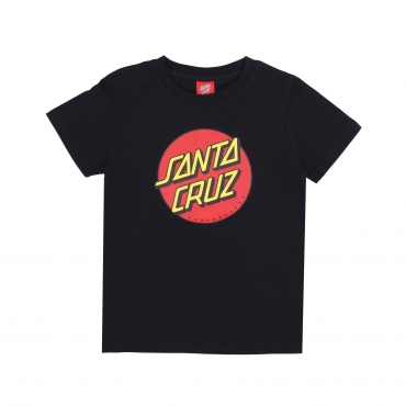 maglietta ragazzo classic dot tee BLACK