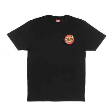 maglietta uomo classic dot chest tee BLACK