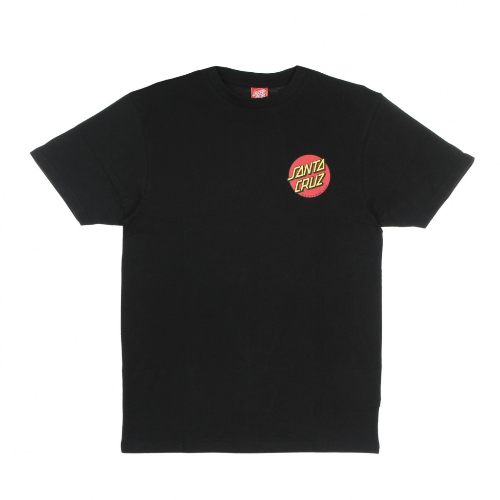 maglietta uomo classic dot chest tee BLACK