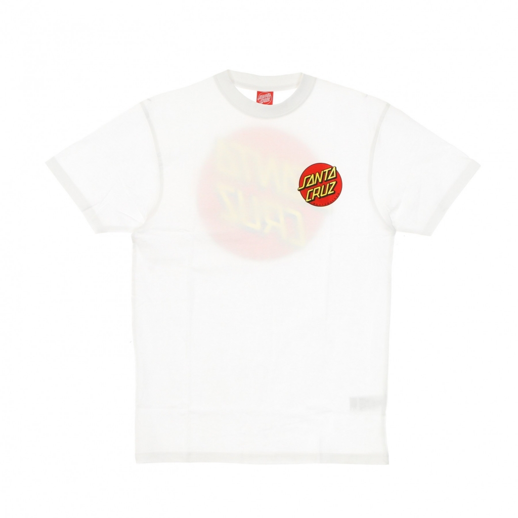 maglietta uomo classic dot chest tee WHITE