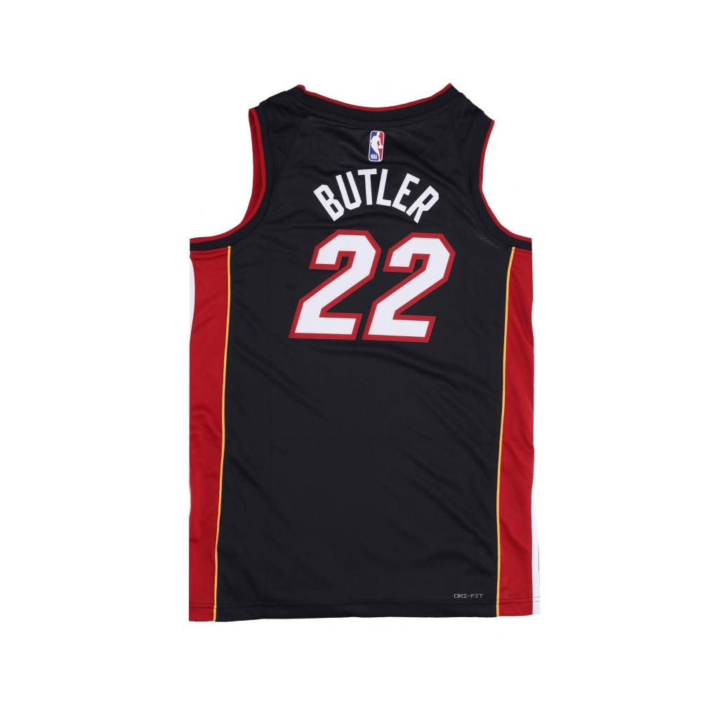 canotta basket uomo nba icon edition 22 dri-fit swingman jersey no 22 jimmy butler miahea BLACK