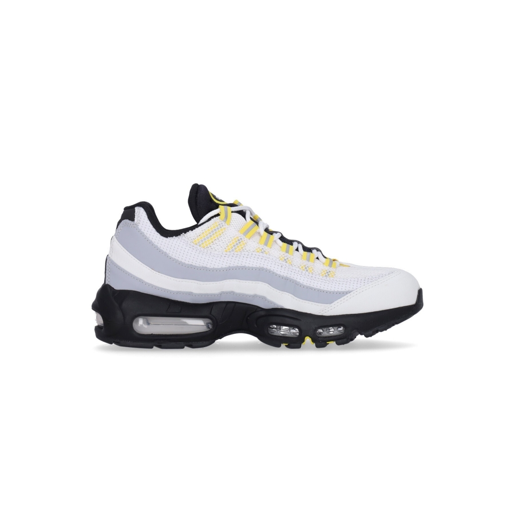 scarpa bassa uomo air max 95 WHITE/TOUR YELLOW/BLACK/WOLF GREY