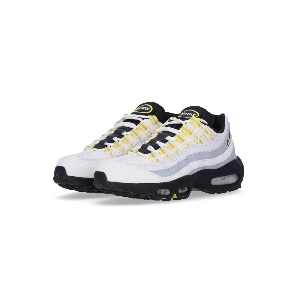 scarpa bassa uomo air max 95 WHITE/TOUR YELLOW/BLACK/WOLF GREY