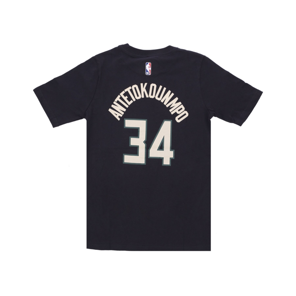 maglietta ragazzo nba no 34 giannis antetokounmpo tee milbuc ORIGINAL TEAM COLORS