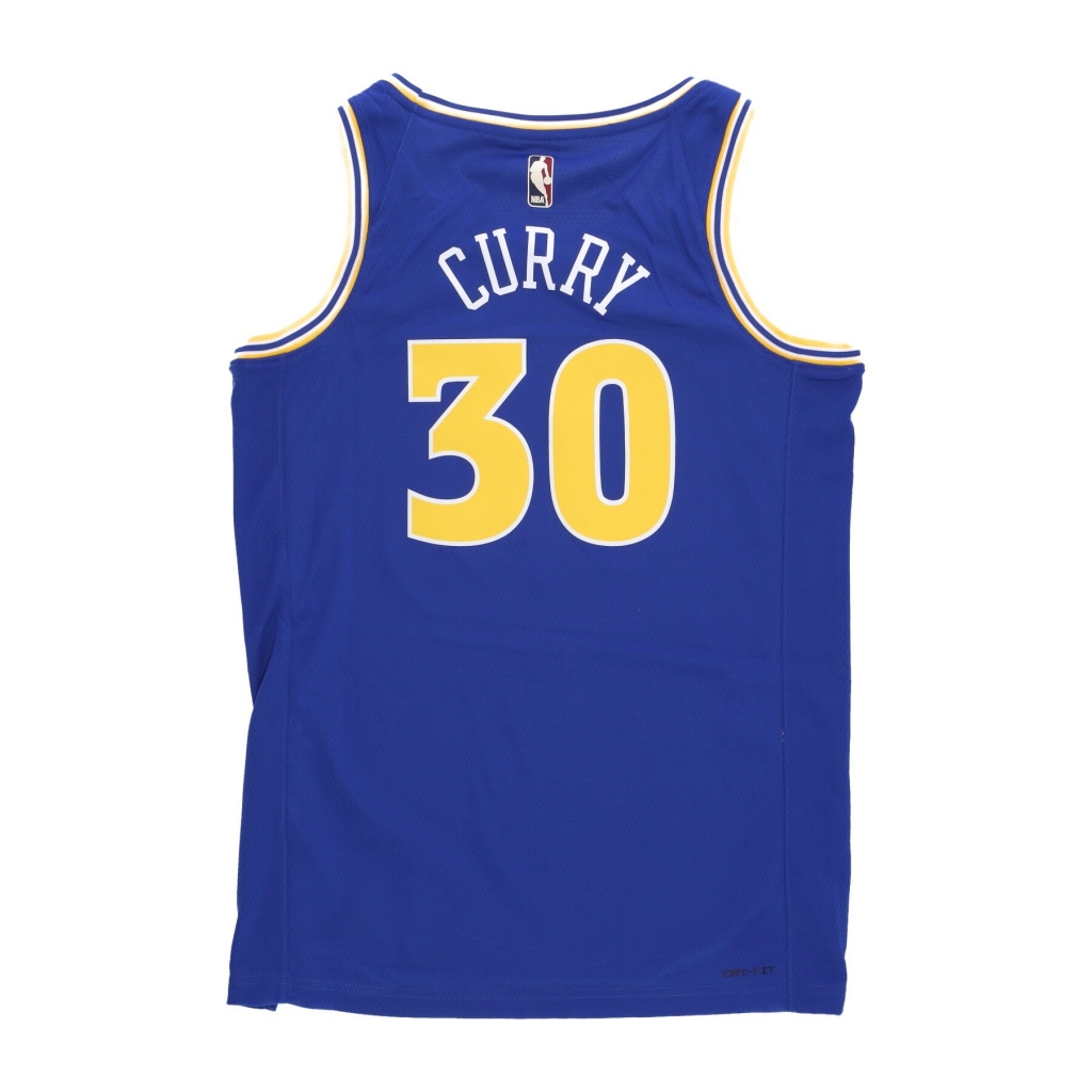 canotta basket uomo nba 22 dri-fit swingman jersey hardwood classics no 30 stephen curry golwar RUSH BLUE