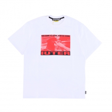 maglietta uomo welcome tee WHITE