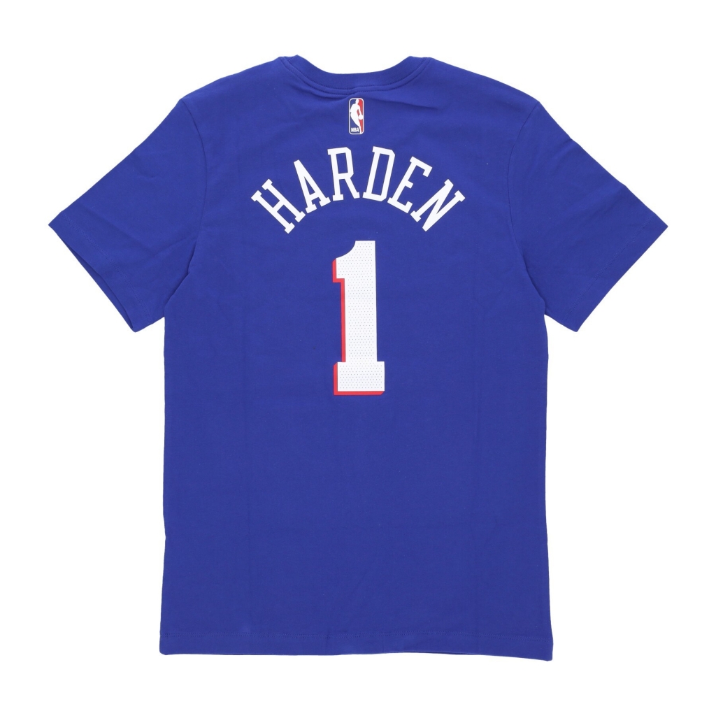 maglietta uomo nba essential tee no 46 james harden phi76e RUSH BLUE