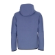 felpa leggera cappuccio zip uomo sportswear tech fleece hoodie DIFFUSED BLUE/BLACK