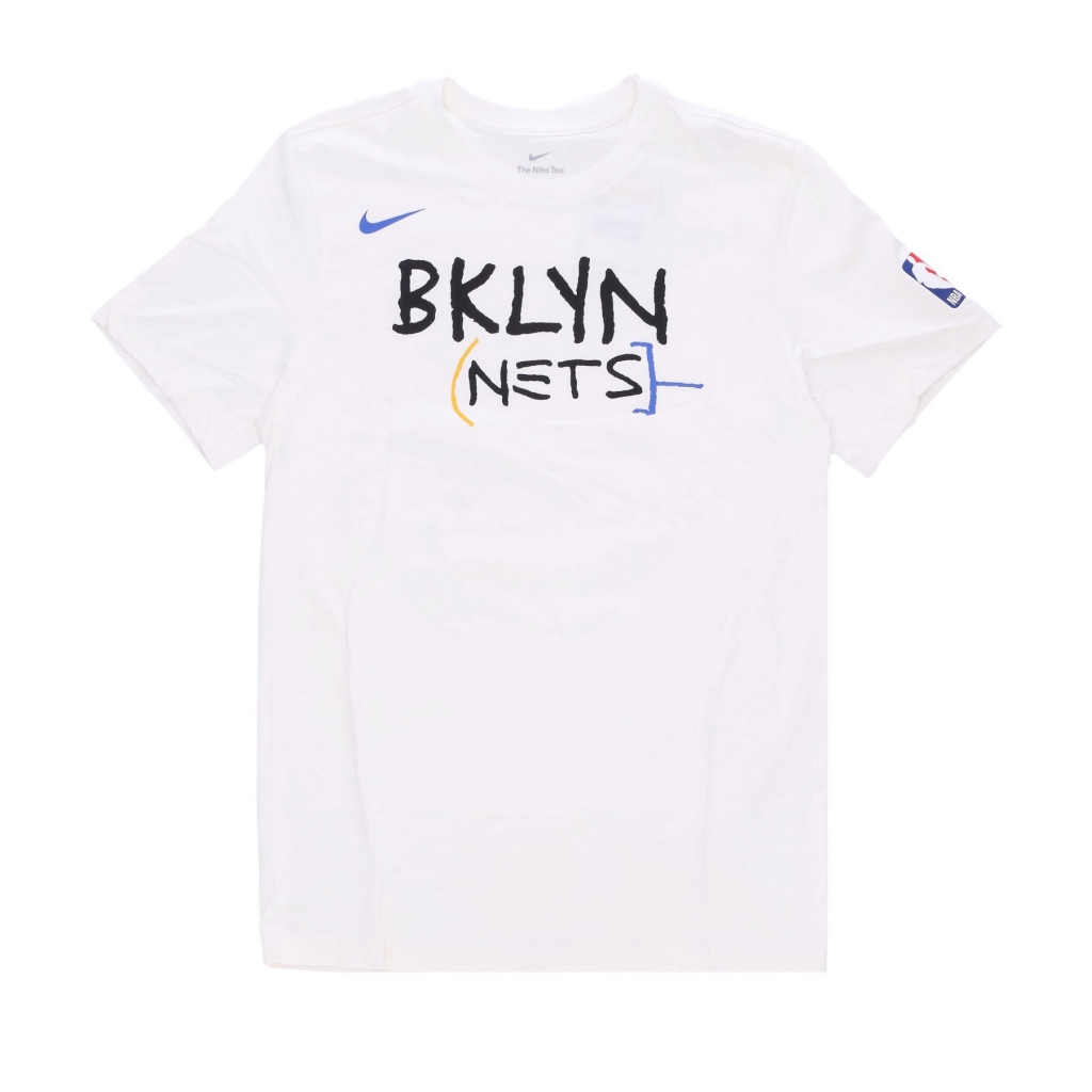 maglietta uomo nba city edition essential logo tee bronet WHITE