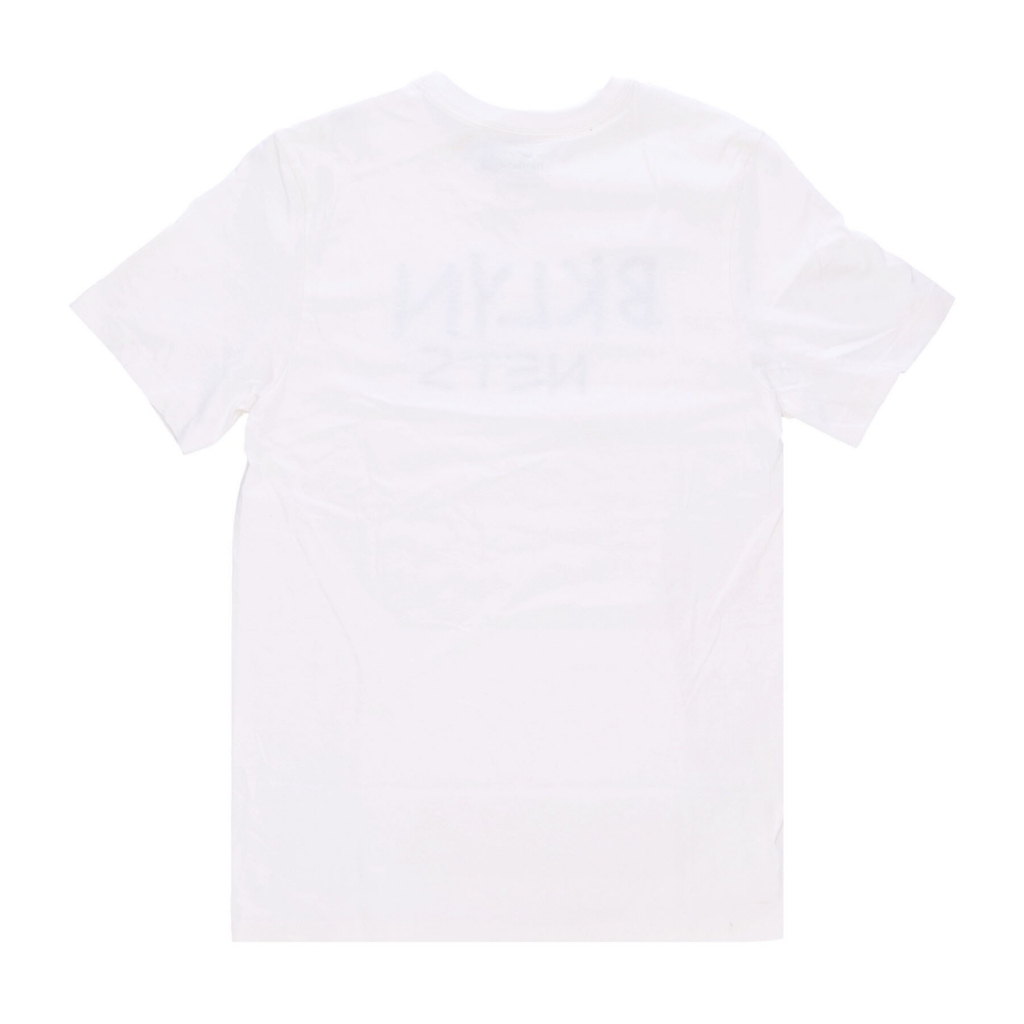 maglietta uomo nba city edition essential logo tee bronet WHITE