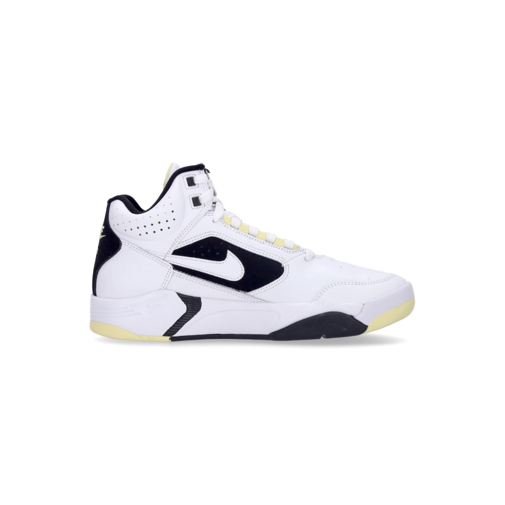 scarpa alta uomo air flight lite mid WHITE/WHITE/LEMON/BLACK