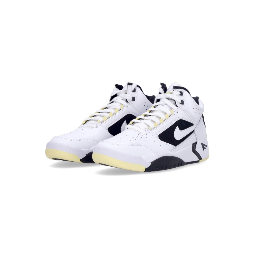 scarpa alta uomo air flight lite mid WHITE/WHITE/LEMON/BLACK