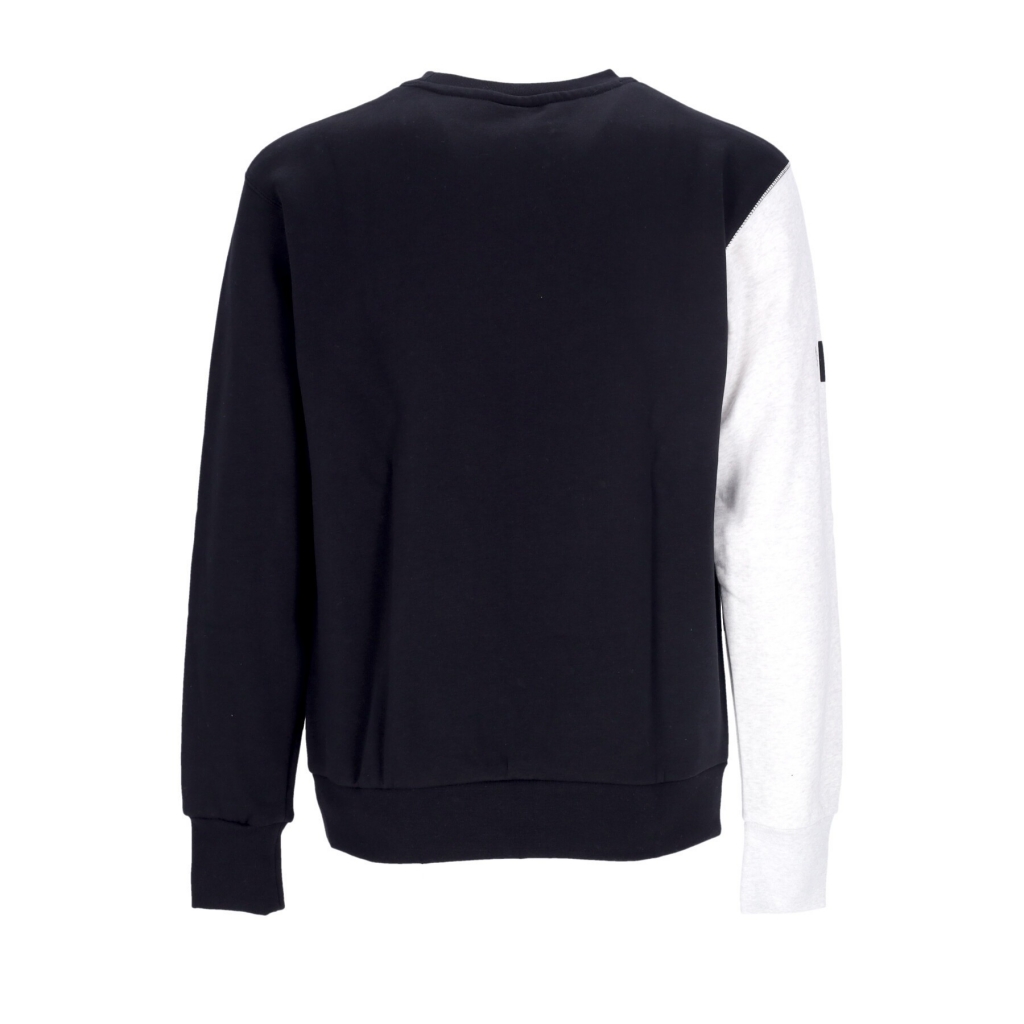 felpa girocollo uomo nba courtside fleece crewneck chibul BLACK