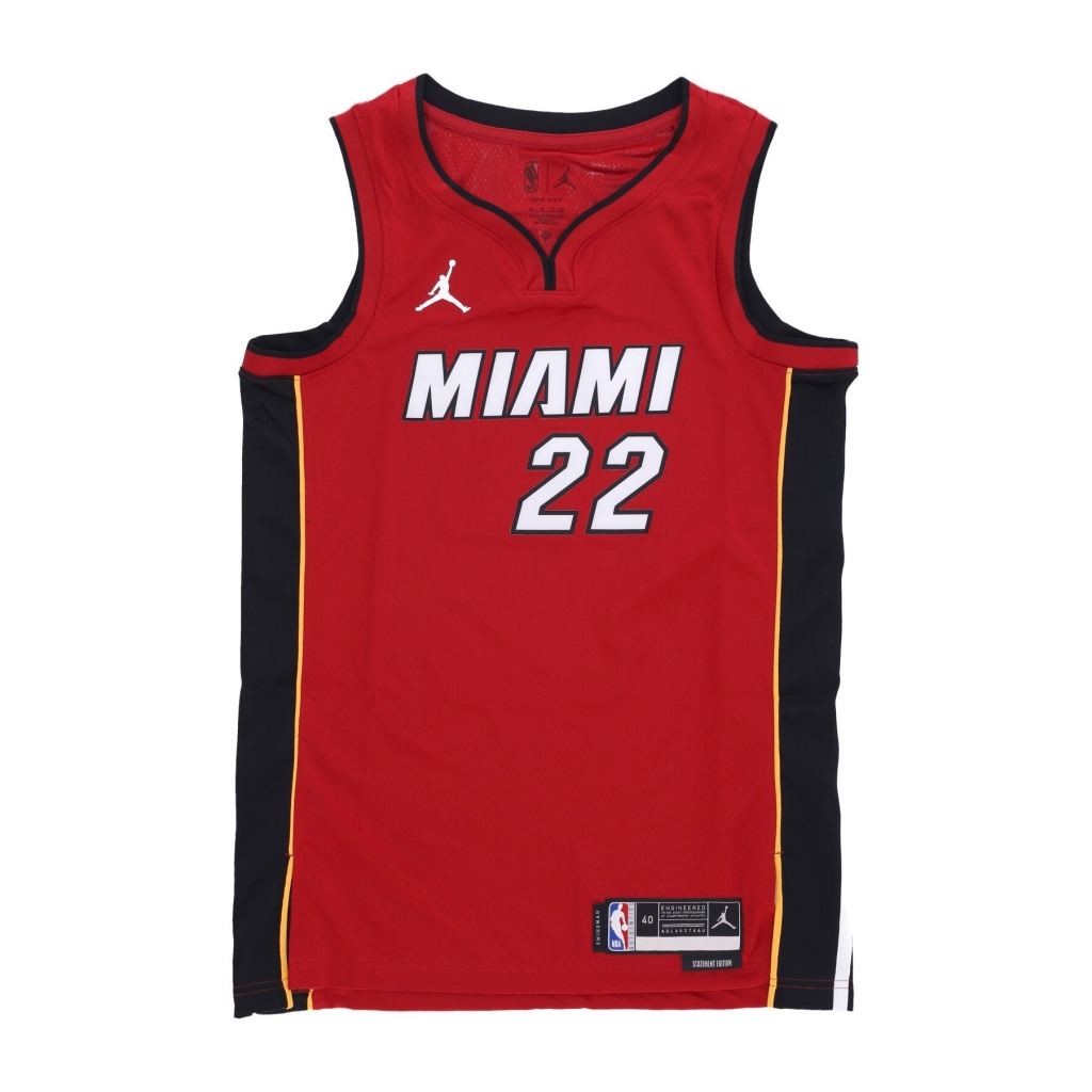 canotta basket uomo nba statement edition 22 dri-fit swingman jersey no 22 jimmy butler miahea TOUGH RED