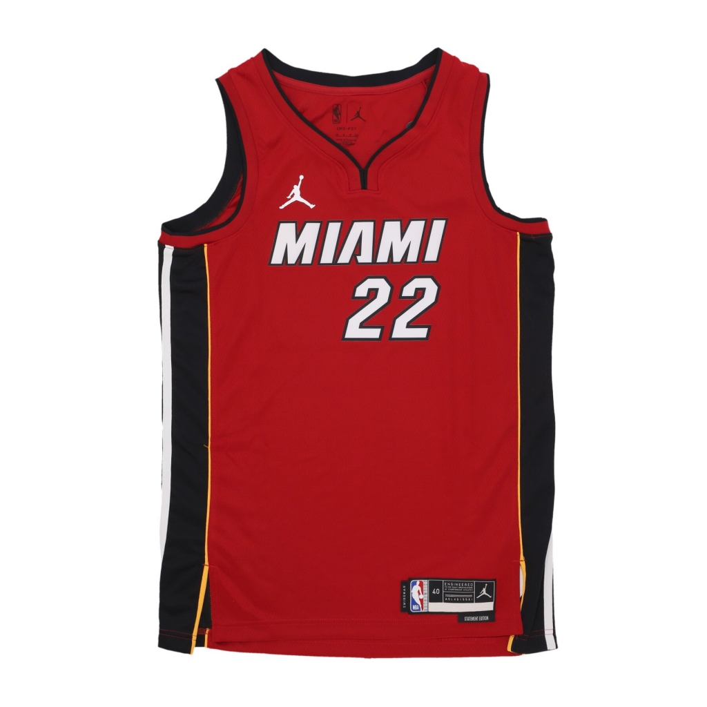 canotta basket uomo nba statement edition 22 dri-fit swingman jersey no 22 jimmy butler miahea TOUGH RED