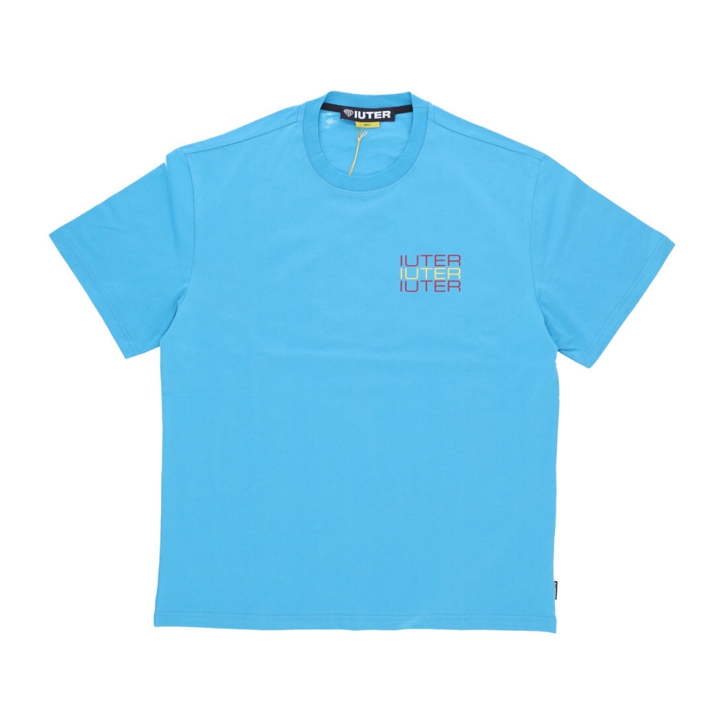 maglietta uomo spine skulls tee SKY BLUE