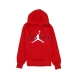 felpa cappuccio ragazzo jumpman sustainable po hoodie GYM RED