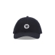 cappellino visiera curva uomo logo dad hat BLACK