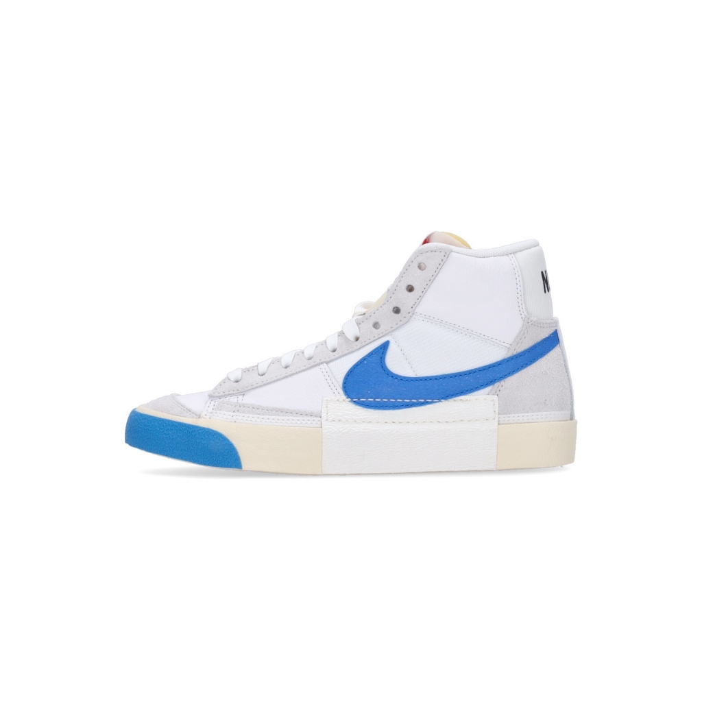 scarpa alta uomo blazer mid pro club WHITE/PHOTO BLUE/WHITE/BEACH