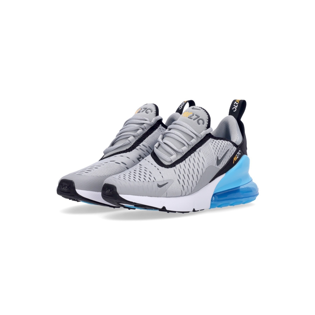 scarpa bassa ragazzo air max 270 gs LT SMOKE GREY/IRON GREY/LASER ORANGE