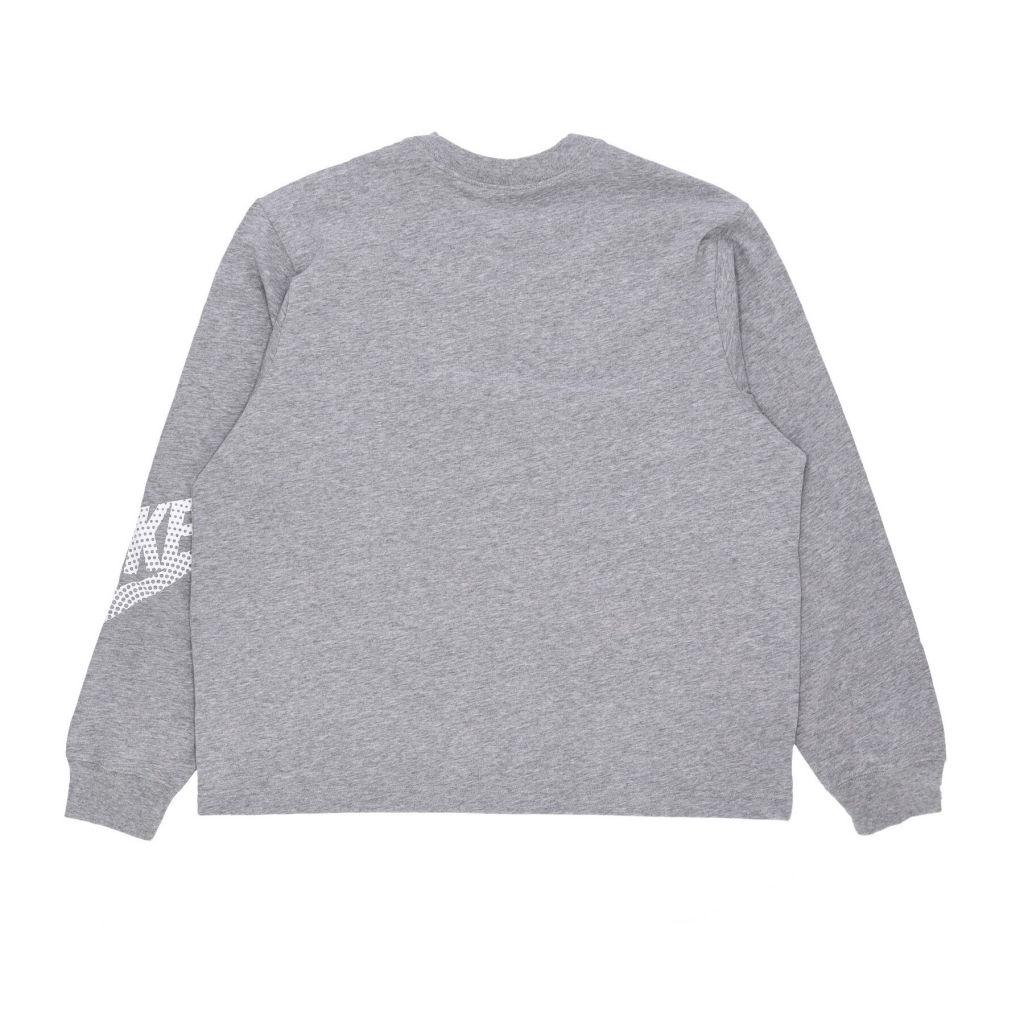 maglietta manica lunga donna sportswear gfx dnc l/s top DK GREY HEATHER