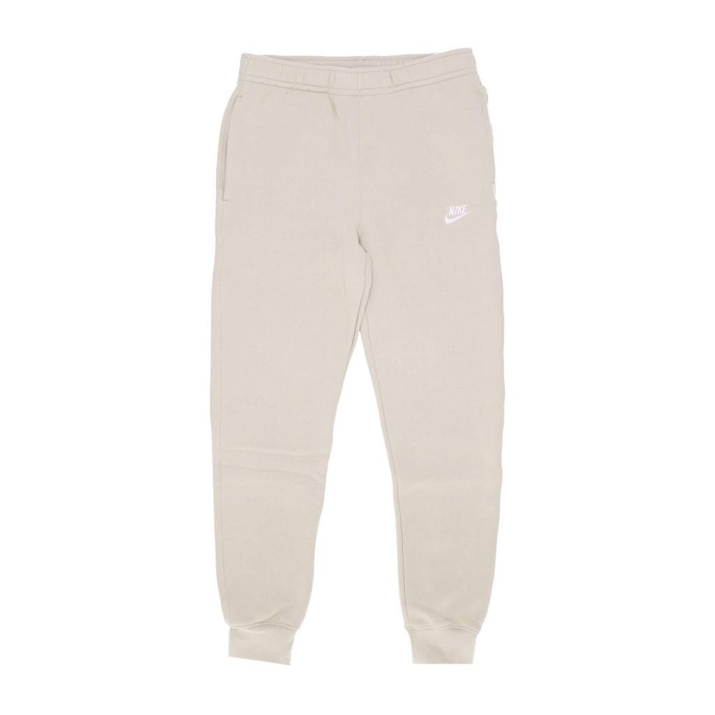 pantalone tuta felpato uomo club jogger bb RATTAN/RATTAN/WHITE