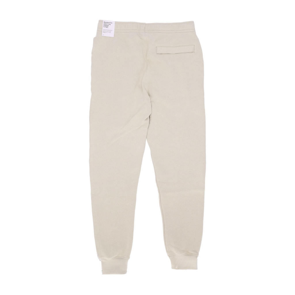 pantalone tuta felpato uomo club jogger bb RATTAN/RATTAN/WHITE