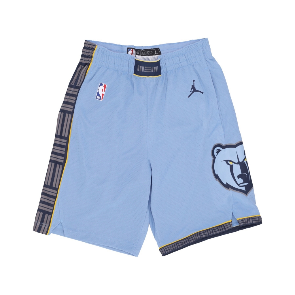 pantaloncino basket uomo nba statement 22 dri-fit swingman short memgri LIGHT BLUE/COLLEGE NAVY