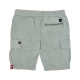 pantalone corto uomo ripstop jogger short DUSTY GREEN