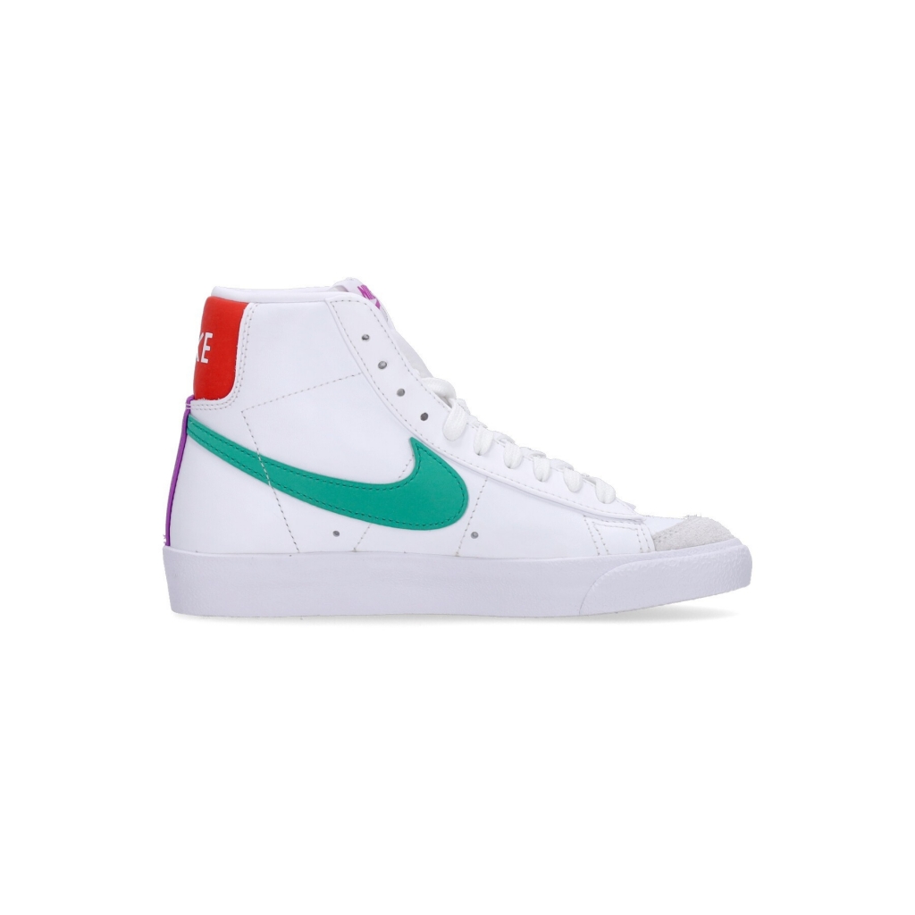 scarpa alta donna w blazer mid 77 WHITE/STADIUM GREEN/PICANTE RED