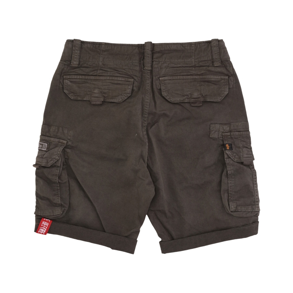 pantalone corto uomo crew short GREY BLACK