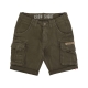 pantalone corto uomo crew short DARK OLIVE