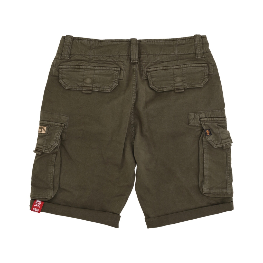 pantalone corto uomo crew short DARK OLIVE