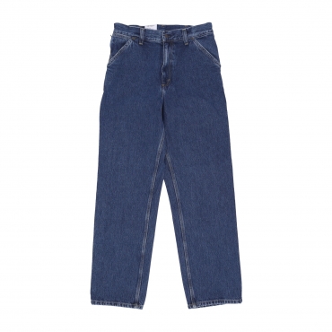 jeans uomo single knee pant BLUE STONE WASHED