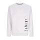 felpa girocollo uomo club + mlogo brushed-back crewneck PHANTOM