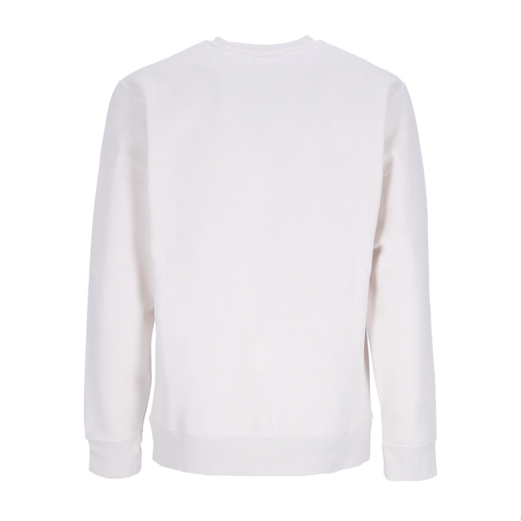 felpa girocollo uomo club + mlogo brushed-back crewneck PHANTOM