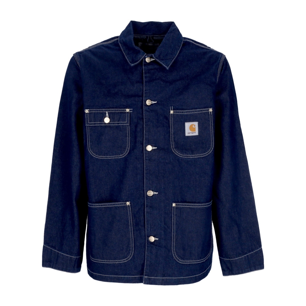 giubbotto jeans uomo og chore coat BLUE ONE WASH