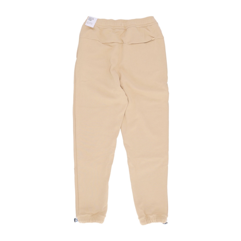 pantalone tuta leggero uomo sportswear air french terry joggers SESAME/SAFETY ORANGE