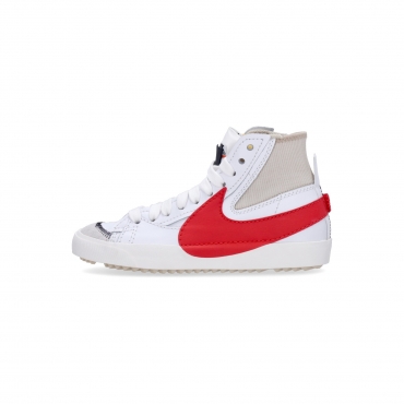 scarpa alta uomo blazer mid 77 jumbo WHITE/HABANERO RED/RATTAN/WHITE