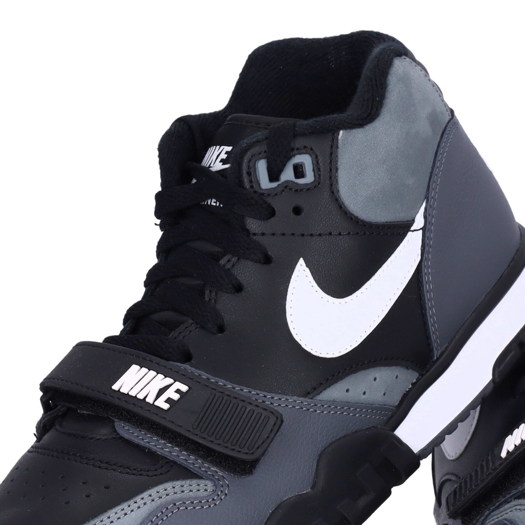 scarpa alta uomo air trainer 1 BLACK/WHITE/DARK GREY/COOL GREY