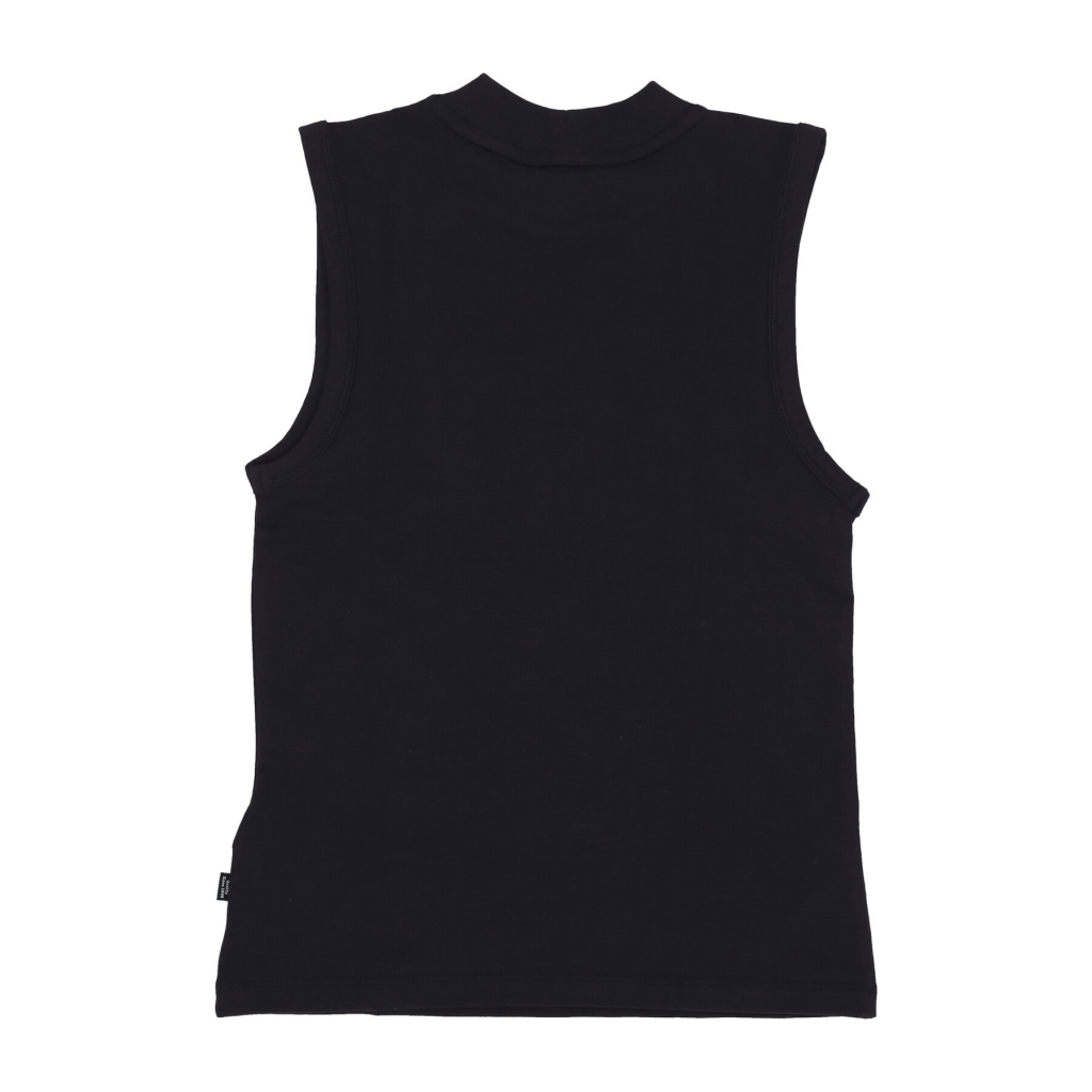 canotta donna ess slim logo tank BLACK