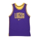 canotta basket uomo nba courtside dna dri-fit graphic tank loslak FIELD PURPLE/AMARILLO