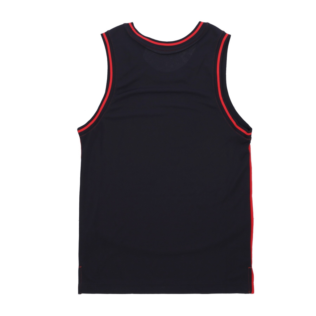 canotta basket uomo nba courtside dna dri-fit graphic tank chibul UNIVERSITY RED/BLACK