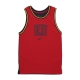 canotta tipo basket uomo nba courtside dna dri-fit graphic tank miahea TOUGH RED/BLACK