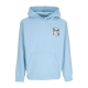 felpa leggera cappuccio uomo eyes icon 2 premium french terry hooded po SKY BLUE