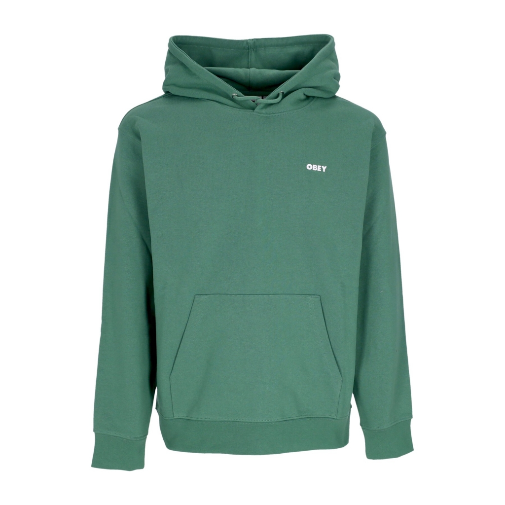 felpa leggera cappuccio uomo bold hood premium french terry PALM LEAF