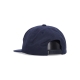 cappellino visiera piatta uomo set box snapback NAVY